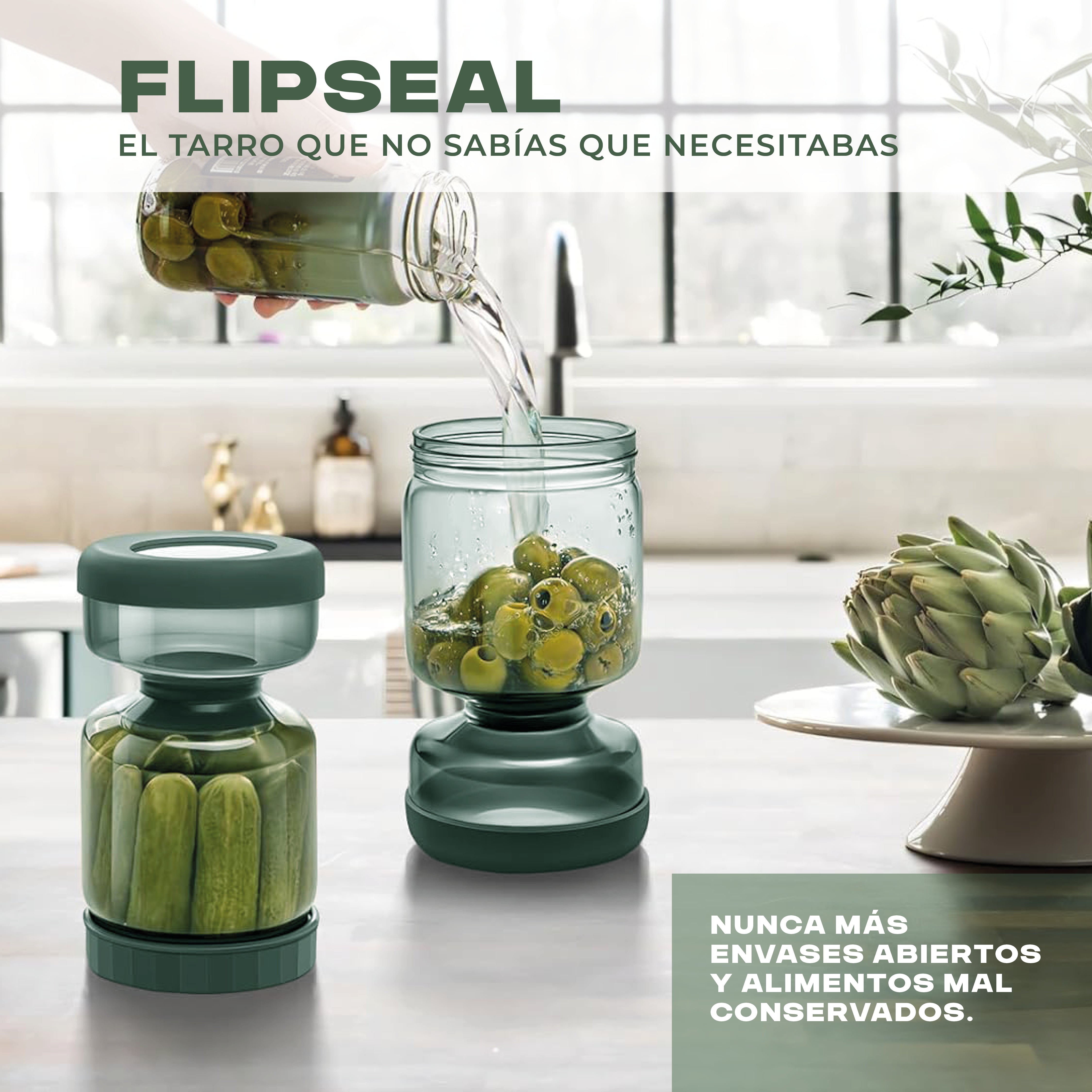 DISEÑADO PARA CONSERVAR ALIMENTOS EN LÍQUIDO